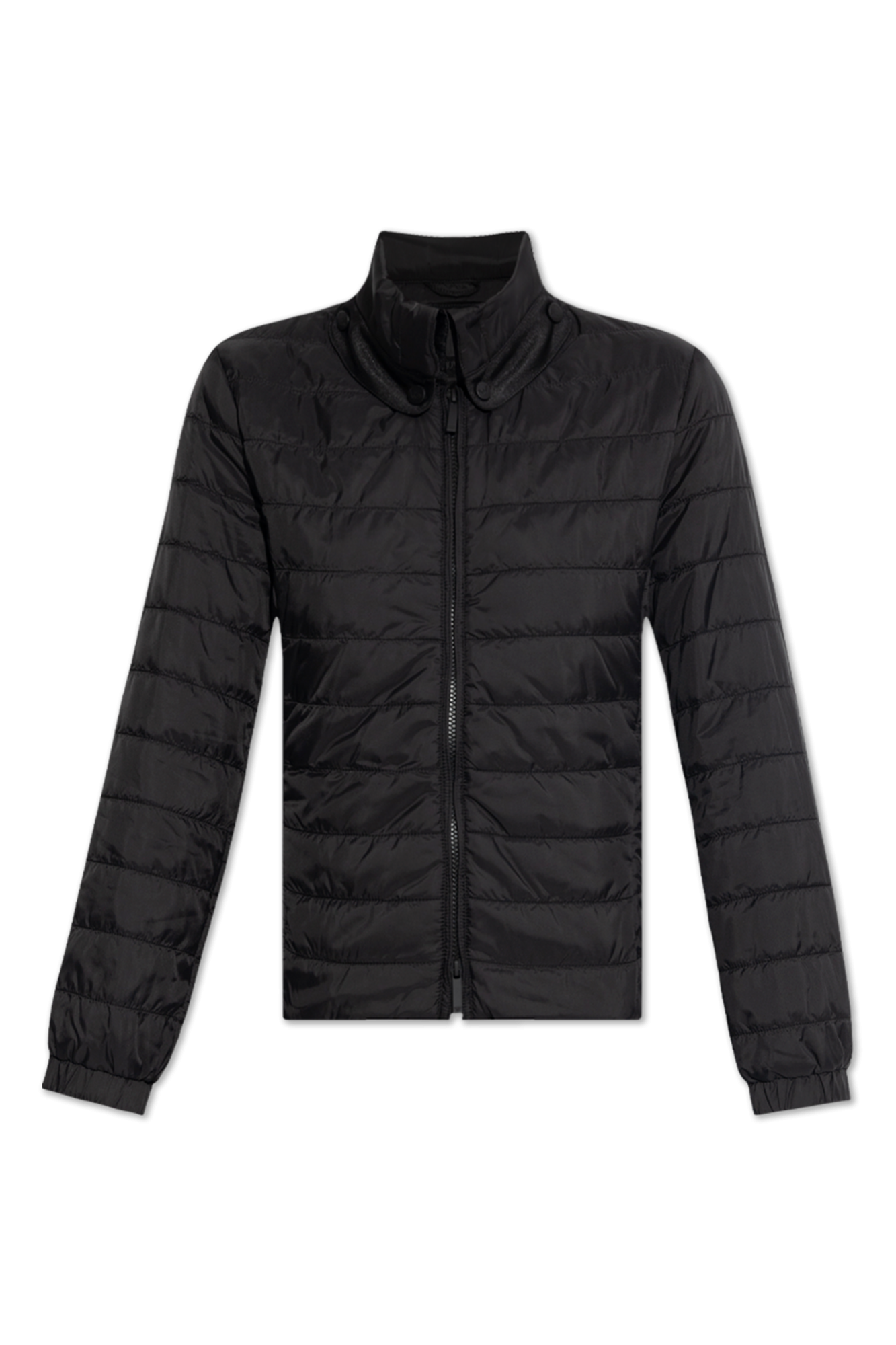 Schwarz Gesteppt Jacke Emporio Armani Vitkac Germany